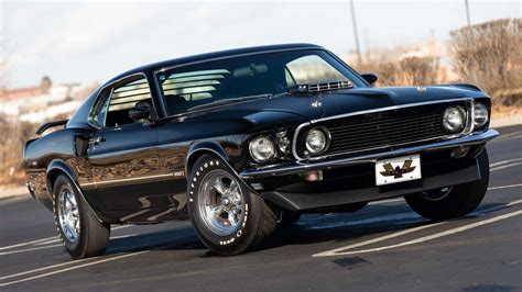 69 mustang mach 1 black